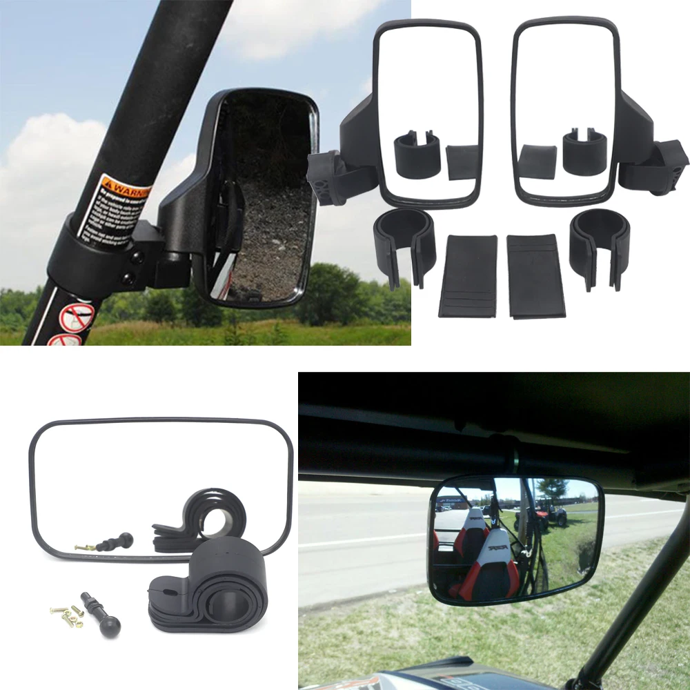 UTV Rearview Mirror Shockproof Side Mirror Accessories w/ 1.75" 2" Roll Cages for can am For Polaris RZR 800 900 1000
UTV Rearview Mirror Shockproof Side Mirror Accessories w/ 1.75" 2" Roll Cages for can am For Polaris RZR 800 900 1000