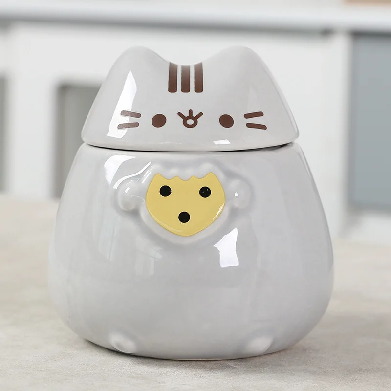 Pusheen Кошка кружка с крышкой серый мультяшный портативный чайный набор Kawaii Pusheen Кошка керамическая чашка молока кофе кружки Рождественские п...
Pusheen Кошка кружка с крышкой серый мультяшный портативный чайный набор Kawaii Pusheen Кошка керамическая чашка молока кофе кружки Рождественские п...