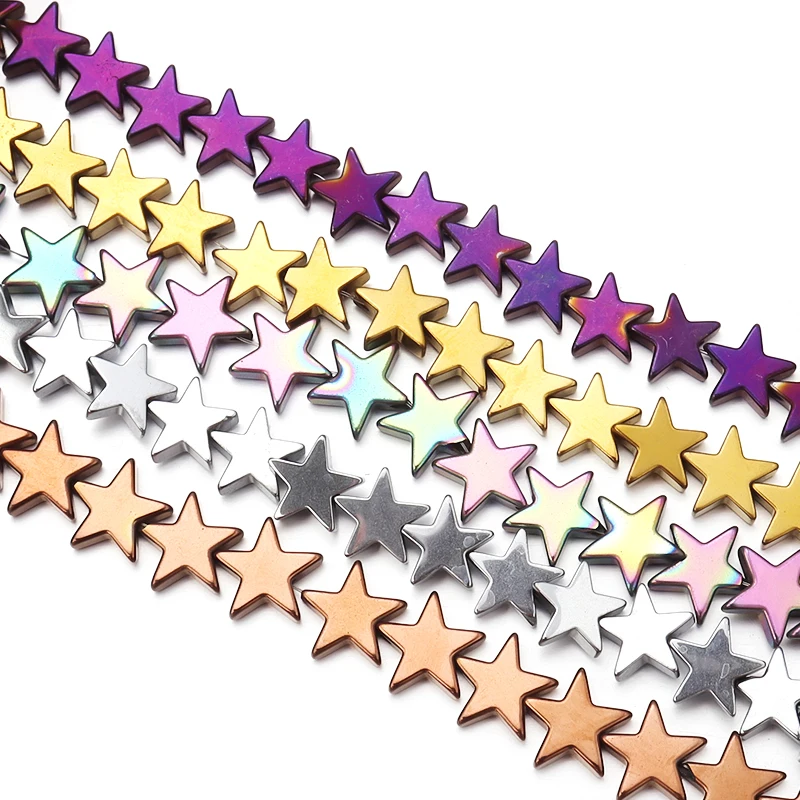 1 Strand Vacuum Plating Color Plated Cat Star Pentagram Hematite Beads Loose Spacer Beads for Jewelry Making DIY Bracelet
1 Strand Vacuum Plating Color Plated Cat Star Pentagram Hematite Beads Loose Spacer Beads for Jewelry Making DIY Bracelet