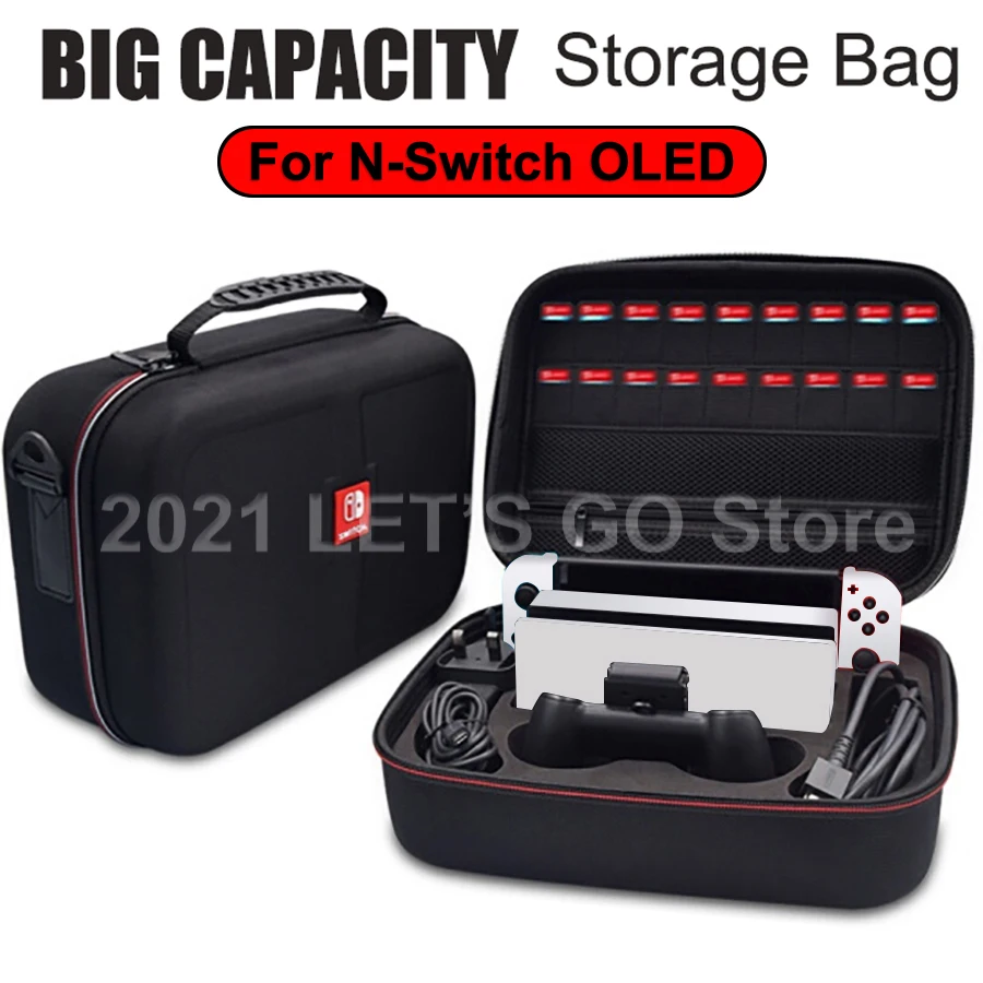 Большая сумка для хранения Nintendo Switch OLED, портативный переносной чехол, водонепроницаемый чехол для консоли Nitendo Nintendo Switch, игровые аксессуары
Большая сумка для хранения Nintendo Switch OLED, портативный переносной чехол, водонепроницаемый чехол для консоли Nitendo Nintendo Switch, игровые аксессуары
