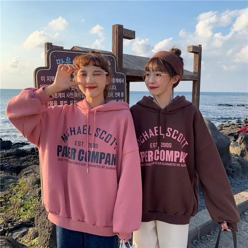 Oversized Hoodie Sweater Ulzzang English Letter Printed Hooded Sweatshirt Couple Wear Sportswear
Oversized Hoodie Sweater Ulzzang English Letter Printed Hooded Sweatshirt Couple Wear Sportswear
