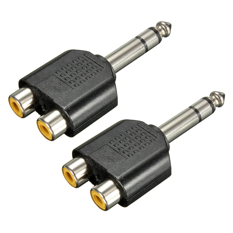 2X6,35 мм 1/4 дюйма штекер стерео к 2 Двойной RCA гнездо Y-разветвитель аудио адаптер преобразователь
2X6,35 мм 1/4 дюйма штекер стерео к 2 Двойной RCA гнездо Y-разветвитель аудио адаптер преобразователь