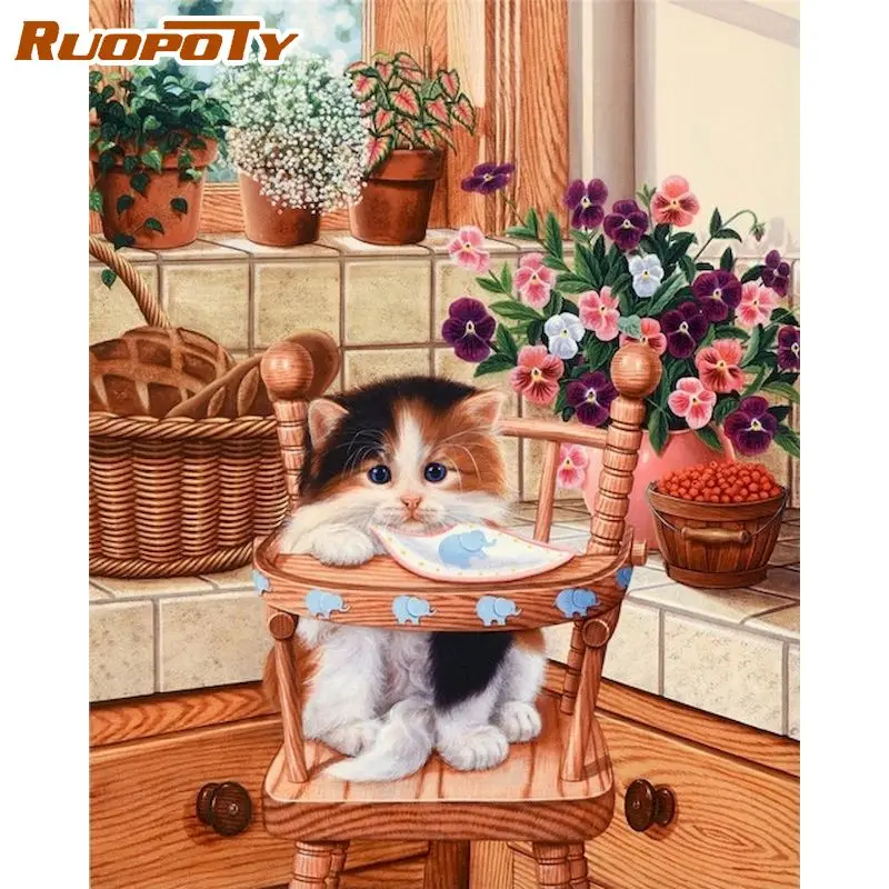 RUOPOTY 5d Diamond Painting Full Square New Arrival Cat Kits Diamond Embroidery Sale Animals Mosaic Wall Art home decor gift
RUOPOTY 5d Diamond Painting Full Square New Arrival Cat Kits Diamond Embroidery Sale Animals Mosaic Wall Art home decor gift