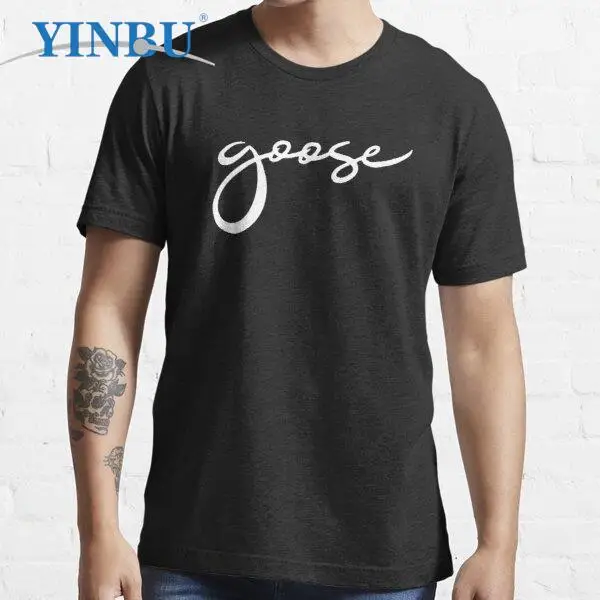 

Goose the band merch tour Unisex YINBU brand 2023 new in t-shirt Top quality cotton Graphic Tee