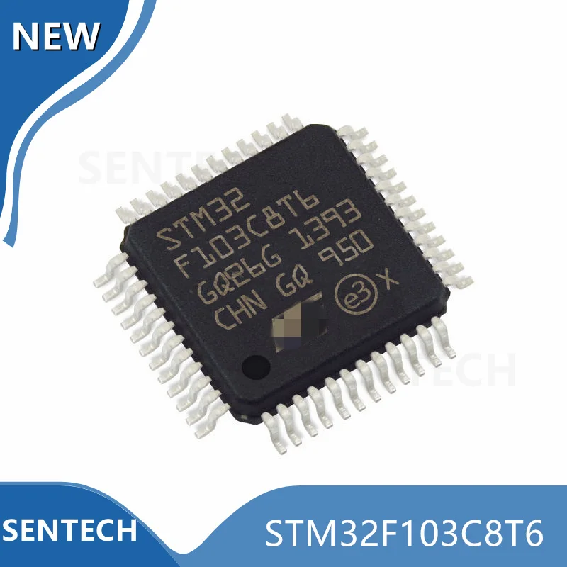 1PCS/LOT 100% NEW&Orginal STM32F103C8T6 LQFP-48 Chip 32-bit Microcontroller MCU IC
1PCS/LOT 100% NEW&Orginal STM32F103C8T6 LQFP-48 Chip 32-bit Microcontroller MCU IC