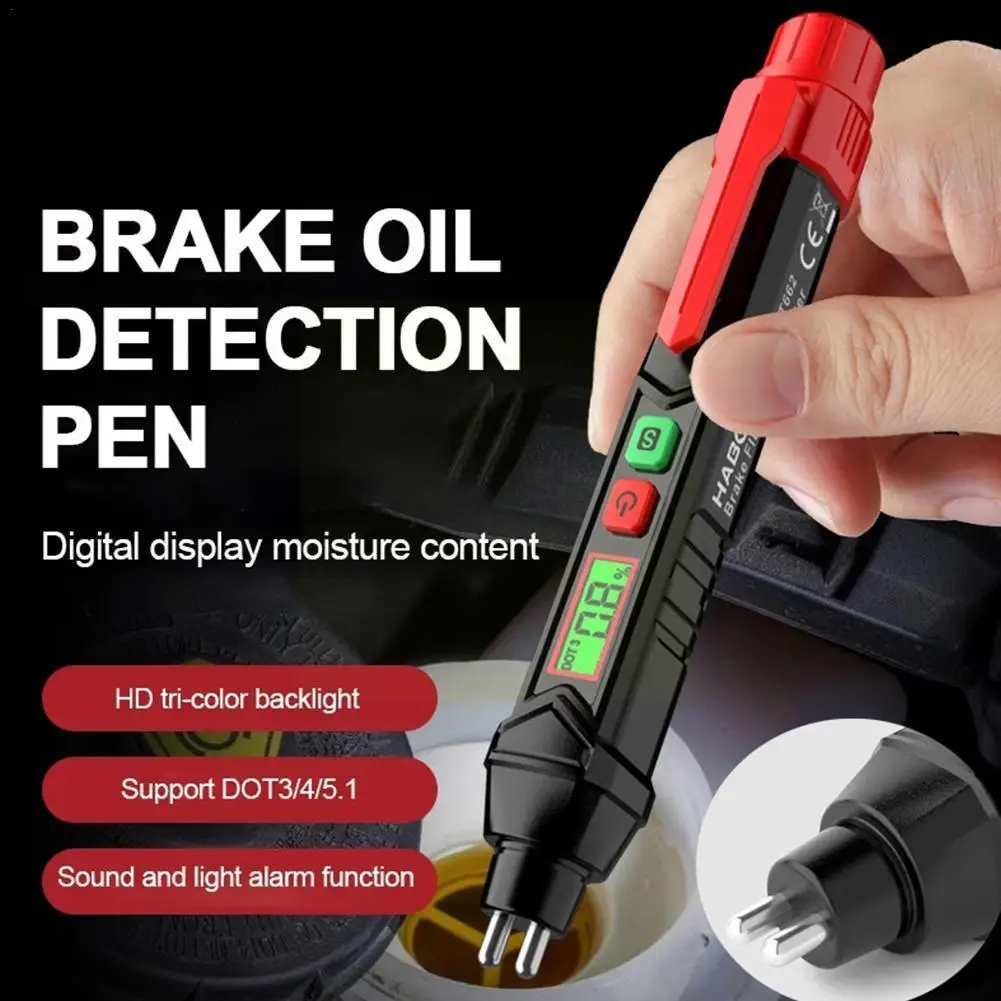 Brake Fluid Tester Auto Car Brake Liquid Digital Tester For Dot3/dot4/dot5.1 Accurate Oil Quality Check Pen Sound Light Ala O2g7
Brake Fluid Tester Auto Car Brake Liquid Digital Tester For Dot3/dot4/dot5.1 Accurate Oil Quality Check Pen Sound Light Ala O2g7