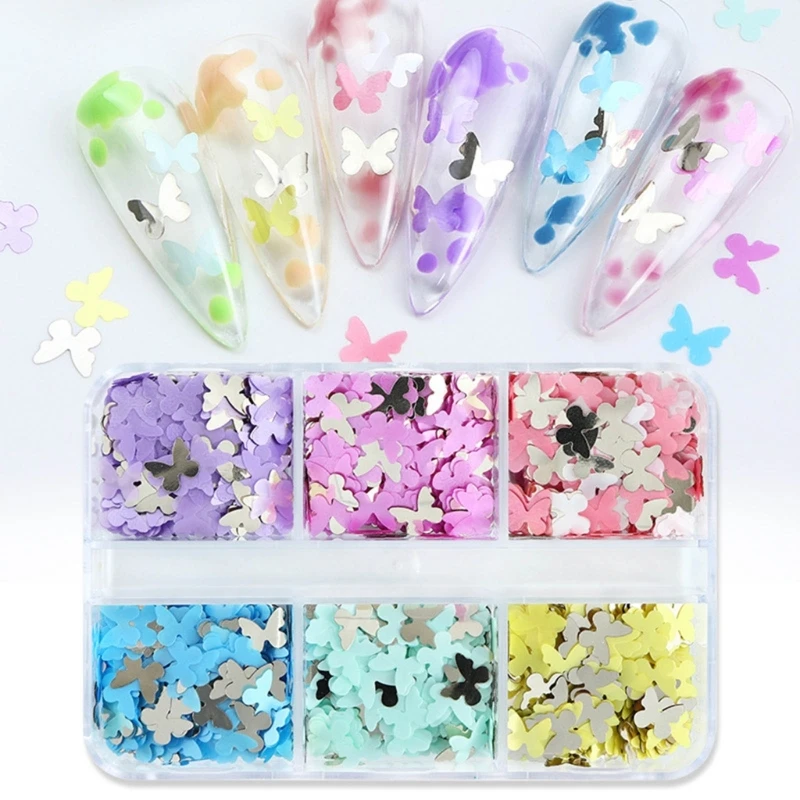 Butterfly Mixed Sequins Set Glitter Sequins Manicure Glitter Sparkling Nail Decoration Accessories Sparkling Sequins Mix
Butterfly Mixed Sequins Set Glitter Sequins Manicure Glitter Sparkling Nail Decoration Accessories Sparkling Sequins Mix