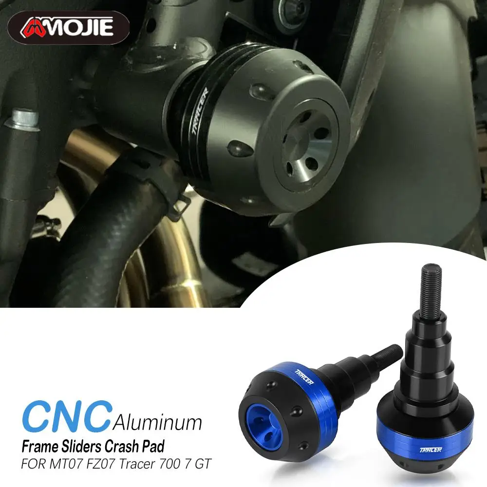 Frame Sliders Crash Protector For Yamaha MT07 MT-07 TRACER 7/700 GT Tracer 7GT 700GT Falling Protection Crash Pad 2015-2023 2022
Frame Sliders Crash Protector For Yamaha MT07 MT-07 TRACER 7/700 GT Tracer 7GT 700GT Falling Protection Crash Pad 2015-2023 2022