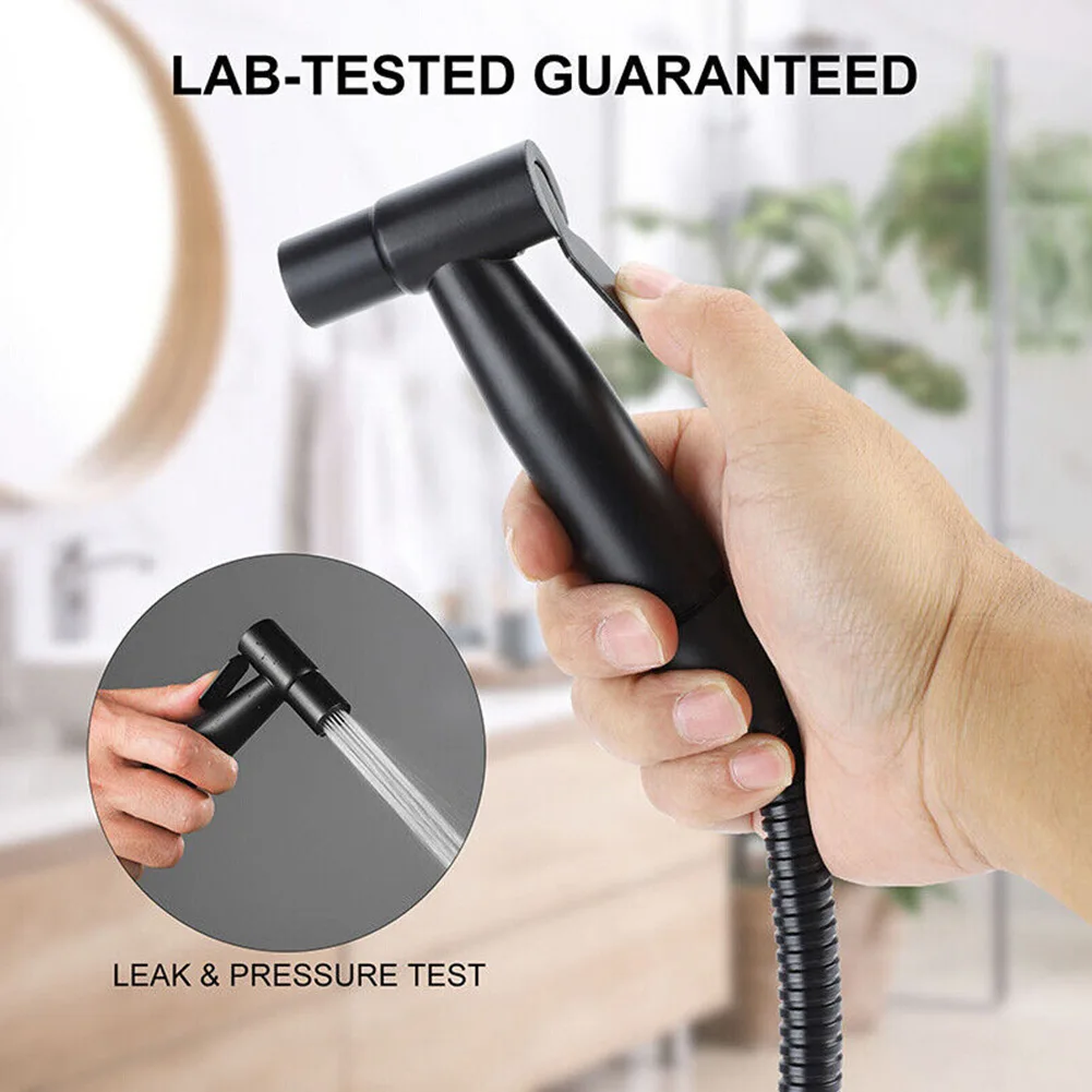 Matte Black Bidet Faucet Hand Protable Toilet Bidet Sprayer Stainless Steel Toilet Bidet Faucet Bathroom Shower Head Self Cleani
Matte Black Bidet Faucet Hand Protable Toilet Bidet Sprayer Stainless Steel Toilet Bidet Faucet Bathroom Shower Head Self Cleani