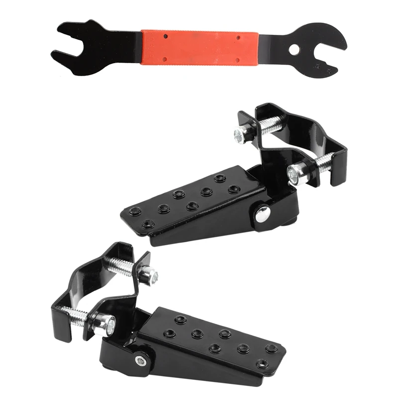 Cycling Bike Bicycle Pedal Wrench 15/16/17Mm With 1-Pair Black Steel Bike Frame Foot-Pedal Folding 25Mm-30Mm 
Cycling Bike Bicycle Pedal Wrench 15/16/17Mm With 1-Pair Black Steel Bike Frame Foot-Pedal Folding 25Mm-30Mm