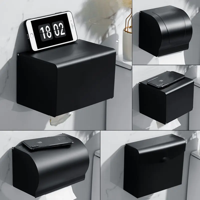 GUCHARBET Stainless Steel Toilet Paper Holder Bathroom Wall Mount WC Paper Phone Holder Shelf Towel Roll shelf Accessories
GUCHARBET Stainless Steel Toilet Paper Holder Bathroom Wall Mount WC Paper Phone Holder Shelf Towel Roll shelf Accessories