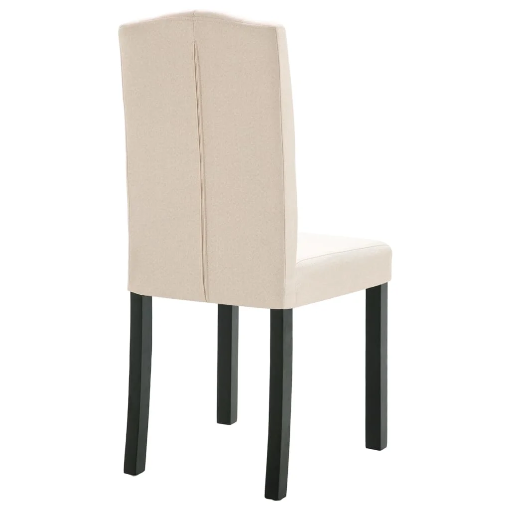 Kitchen Dining Chairs Set of 6 for Dining Room Home Modern Chair Decor 6 pcs Cream Fabric 
Kitchen Dining Chairs Set of 6 for Dining Room Home Modern Chair Decor 6 pcs Cream Fabric