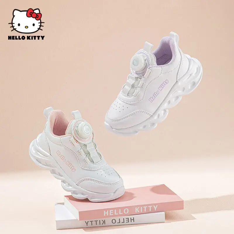 Детская спортивная обувь Sanrio, Hello Kitty с милыми рисунками, демисезонная сетчатая обувь с мягкой подошвой для девочек, дышащая маленькая белая обувь
Детская спортивная обувь Sanrio, Hello Kitty с милыми рисунками, демисезонная сетчатая обувь с мягкой подошвой для девочек, дышащая маленькая белая обувь