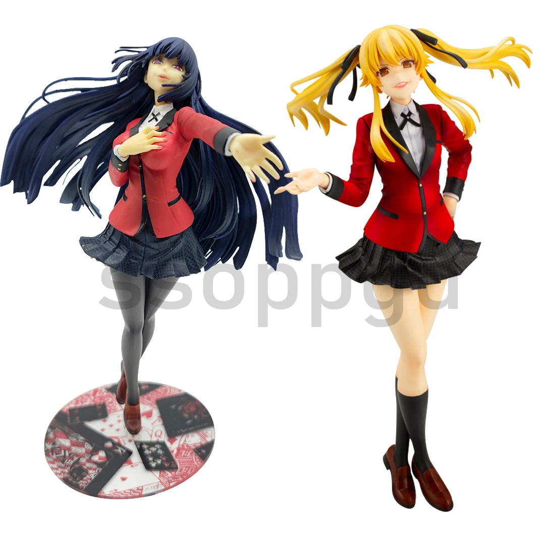 

22cm ARTFX J Kakegurui Jabami Yumeko Saotome meari 1/8 PVC Action Figure Toy Japanese Anime Figure Model Collection Doll Gift