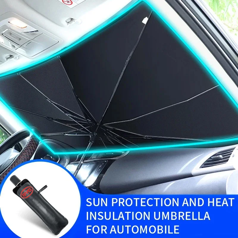 Car Sun Shade Protector Parasol Auto Front Window Sunshade For BYD Tang F3 E6 Atto 3 EV Yuan Plus Song Max F0 G3 I3 Ea1 Dmi G6
Car Sun Shade Protector Parasol Auto Front Window Sunshade For BYD Tang F3 E6 Atto 3 EV Yuan Plus Song Max F0 G3 I3 Ea1 Dmi G6