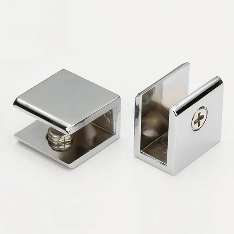 2pcs/lot Square Shape Chrome Finished Zinc Alloy Glass Clamps Shelves Support Bracket Clips for 5 To 12mm Glass Board
2pcs/lot Square Shape Chrome Finished Zinc Alloy Glass Clamps Shelves Support Bracket Clips for 5 To 12mm Glass Board