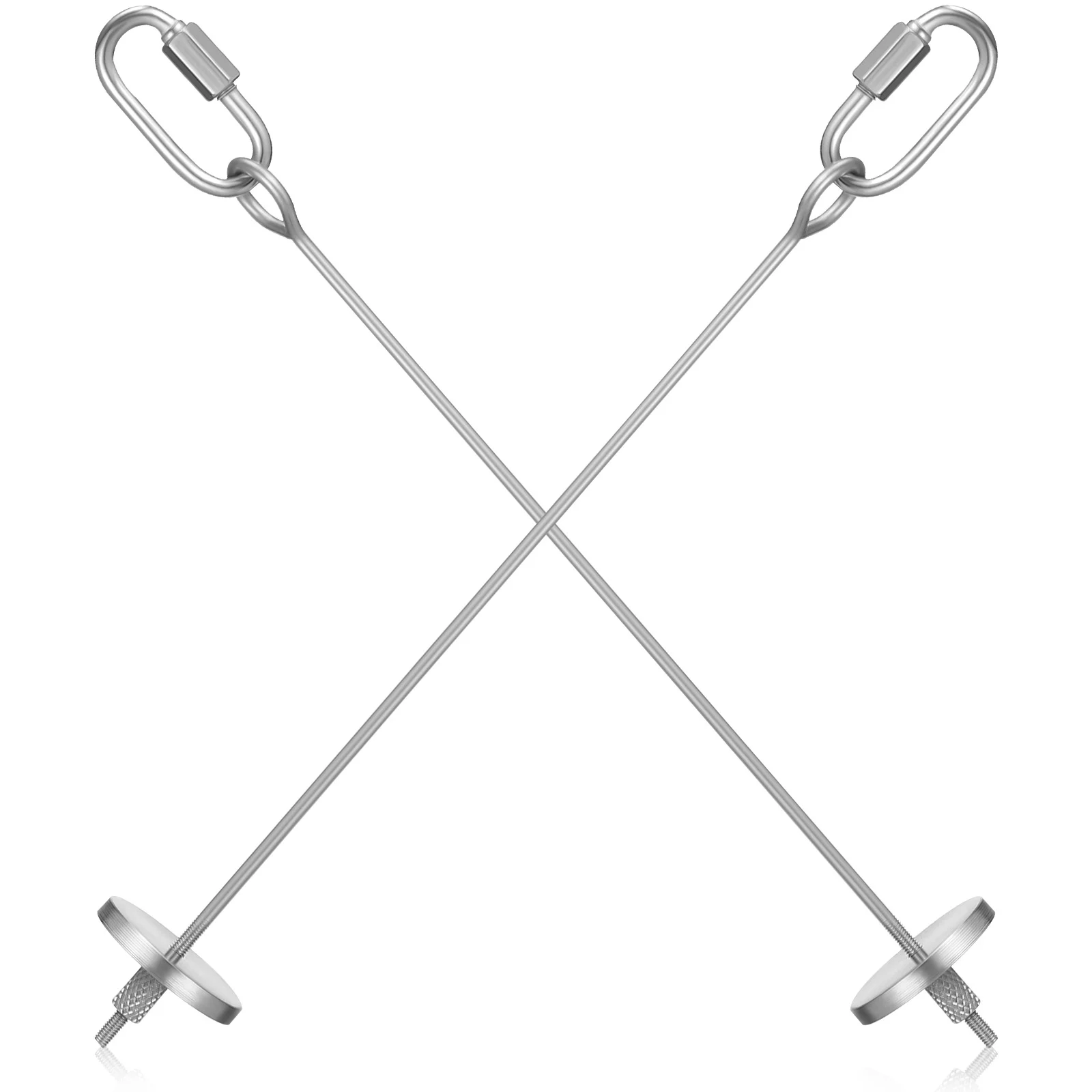 2 Pcs Stainless Steel Fruit Fork Budgie Toys Parakeet Feeder Birds Parrot Food Holder Vegetable Stick Treat Holders Skewer
2 Pcs Stainless Steel Fruit Fork Budgie Toys Parakeet Feeder Birds Parrot Food Holder Vegetable Stick Treat Holders Skewer