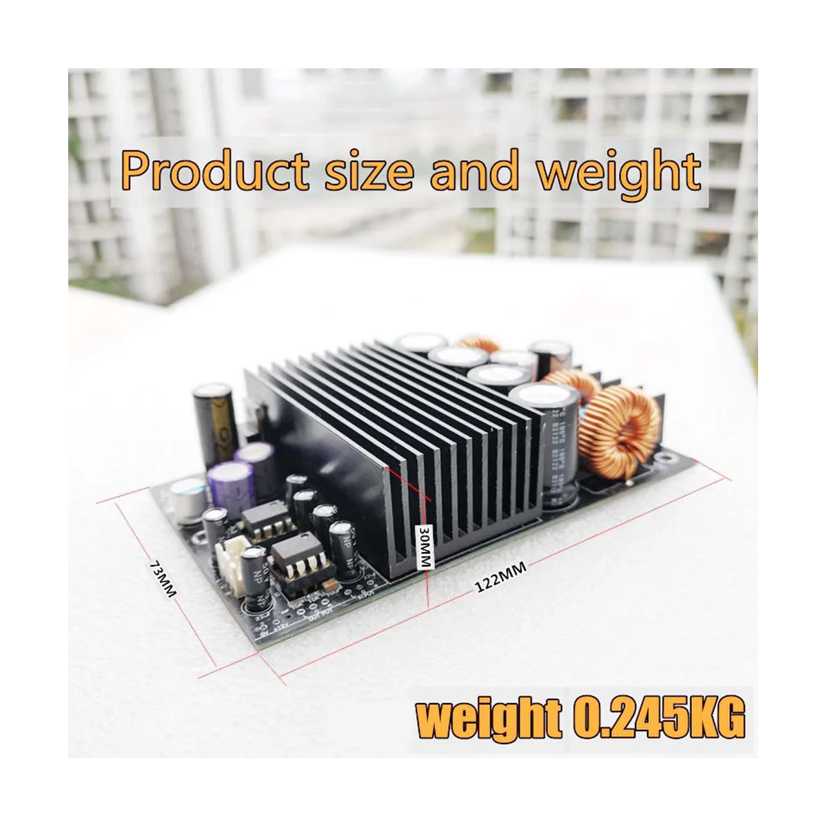 Upgraded TPA3255 2.0 DC19-40V PBTL 600W 315W + 315W Stereo Class D Digital High Power HiFi Amplifier Board(Without)
Upgraded TPA3255 2.0 DC19-40V PBTL 600W 315W + 315W Stereo Class D Digital High Power HiFi Amplifier Board(Without)