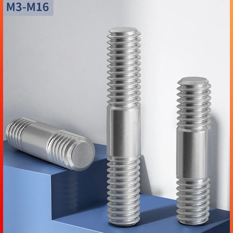 1 Pc M3 M4 M5 M6 M8 M10 M12 M16 Extended Equal-length Double Head Bolt Stud 304 Stainless Steel Screw Wall Thread Rod Tooth Rod
1 Pc M3 M4 M5 M6 M8 M10 M12 M16 Extended Equal-length Double Head Bolt Stud 304 Stainless Steel Screw Wall Thread Rod Tooth Rod