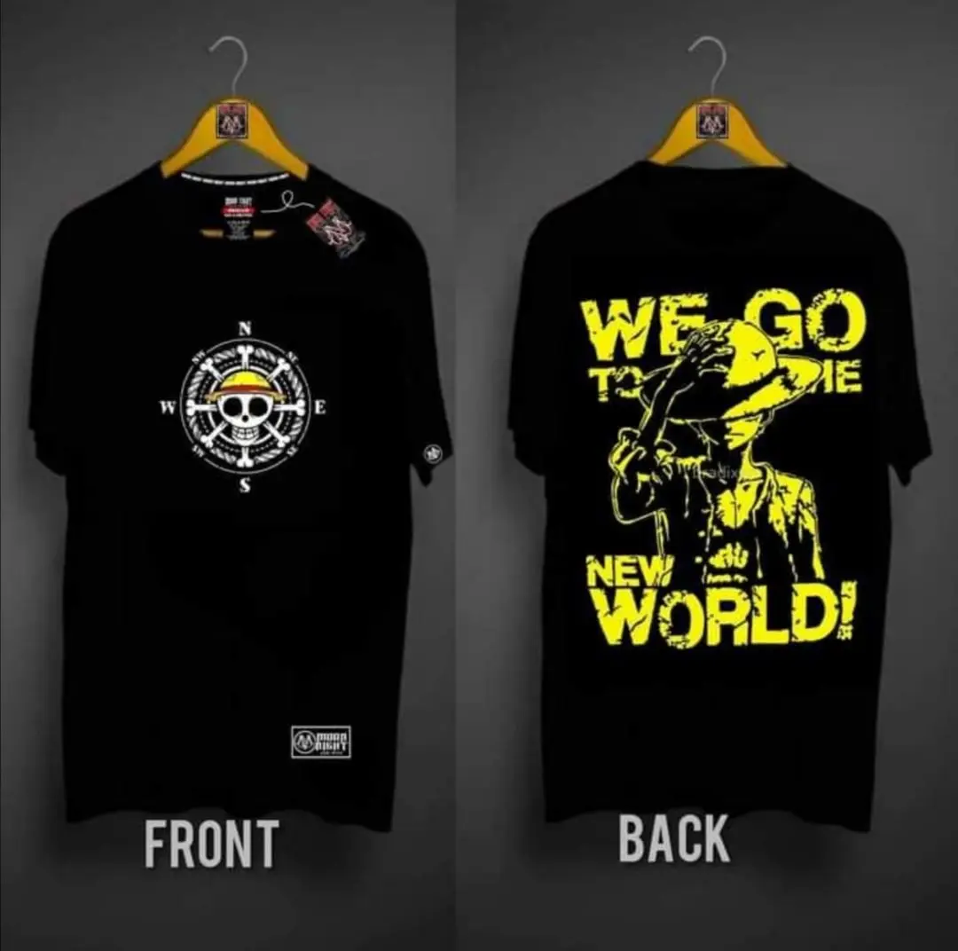 Custom Brand Heat Print 100Cotton Men T Shirt One Piece Luffy Customize Front And Back Printed Unisex Tshirt
Custom Brand Heat Print 100Cotton Men T Shirt One Piece Luffy Customize Front And Back Printed Unisex Tshirt