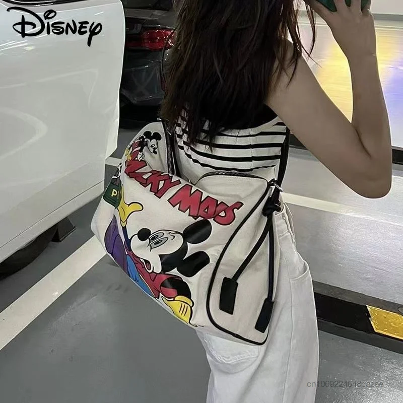 Disney Cartoon Mickey New Women Bags Fashion Large Capacity Canvas Crossbody Bag Canvas Totes Travel Bag Female Casual Handbags
Disney Cartoon Mickey New Women Bags Fashion Large Capacity Canvas Crossbody Bag Canvas Totes Travel Bag Female Casual Handbags
