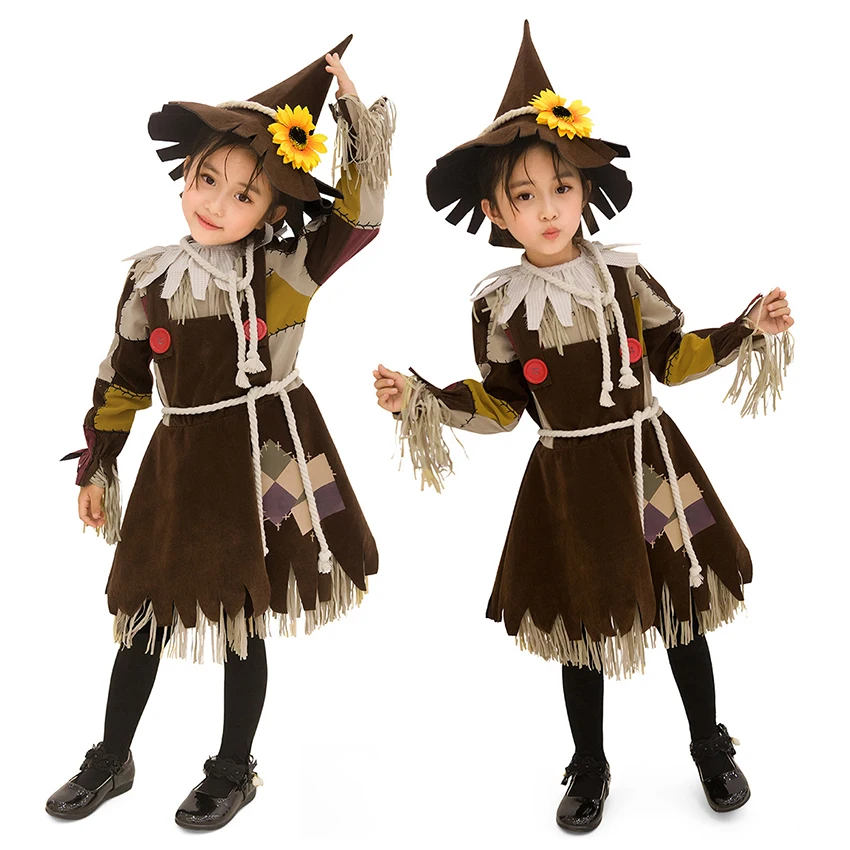 

Волшебник Оз ведьмы страшные платья для девочек косплей аниме Хэллоуин костюмы для детей страшная фантазия карнавал страшная Маскировка