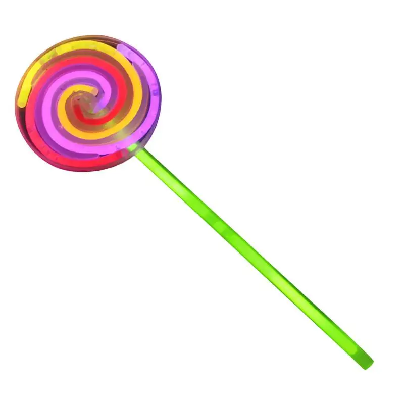Light Up Spinning Lollipop Wand Luminous Glow Sticks Lollipop Spinner Handheld Wand Toy Halloween Party Favor Birthday Gift
Light Up Spinning Lollipop Wand Luminous Glow Sticks Lollipop Spinner Handheld Wand Toy Halloween Party Favor Birthday Gift