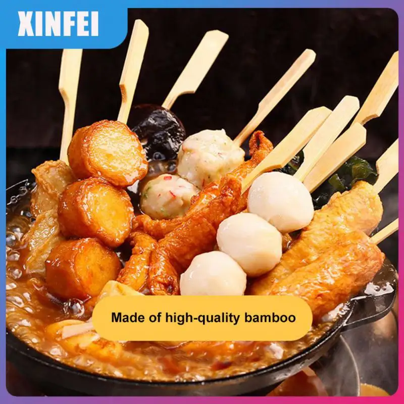 Mini Barbeque Sticks Durable Kebabs Sticks Camping Supplies High Quality Bamboo Stick Kitchen Accessories Bamboo
Mini Barbeque Sticks Durable Kebabs Sticks Camping Supplies High Quality Bamboo Stick Kitchen Accessories Bamboo