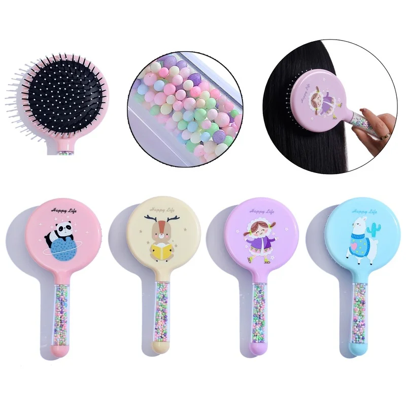 HOT Cartoon Cute Animal Print Big Round Air Cushion Comb Cartoon Airbag Comb with Foam Rainbow Comb Glitter Comb Girl Hair Brush 
HOT Cartoon Cute Animal Print Big Round Air Cushion Comb Cartoon Airbag Comb with Foam Rainbow Comb Glitter Comb Girl Hair Brush