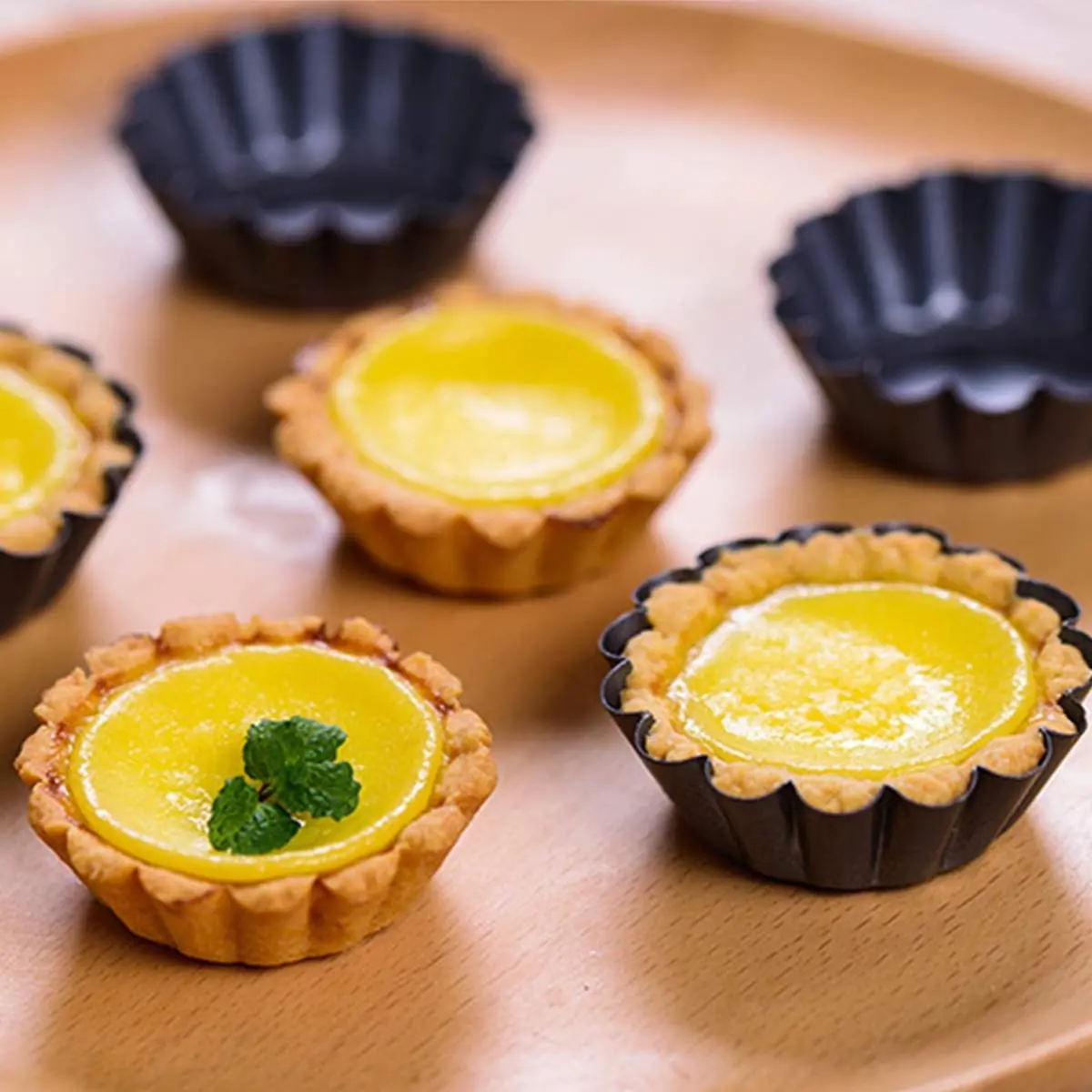 Egg Tart Mold,Cupcake Muffin,Cake Cookies Jelly Mould Pan Maker Diameter 6.5cm,Thickened Steel Carbon Steel Reusable Baking Cups
Egg Tart Mold,Cupcake Muffin,Cake Cookies Jelly Mould Pan Maker Diameter 6.5cm,Thickened Steel Carbon Steel Reusable Baking Cups