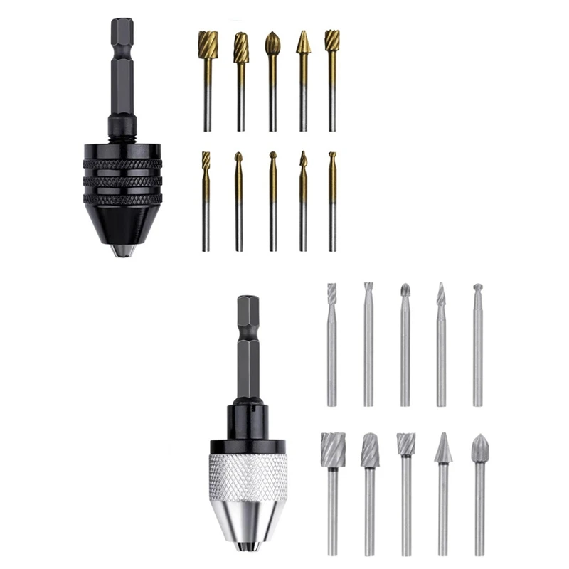 Best 10Pcs Routing Wood Rotary Milling Rotary File And Keyless Drill Bit Chuck Quick Change Adapter Converter
Best 10Pcs Routing Wood Rotary Milling Rotary File And Keyless Drill Bit Chuck Quick Change Adapter Converter