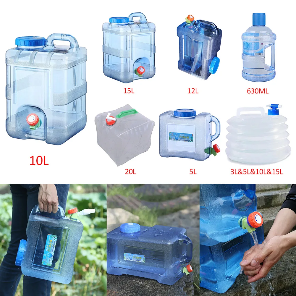 12/15L Capacity Outdoor Water Bucket Portable Driving Water Tank Container with Faucet for Camping Picnic Hiking
12/15L Capacity Outdoor Water Bucket Portable Driving Water Tank Container with Faucet for Camping Picnic Hiking