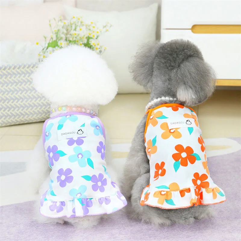 Summer New Pet Vest Pet Clothes Printed Flower Fresh Clothing Small Medium Dog Corgi Poodle Bichon Schnauzer Pet Costume Apparel
Summer New Pet Vest Pet Clothes Printed Flower Fresh Clothing Small Medium Dog Corgi Poodle Bichon Schnauzer Pet Costume Apparel