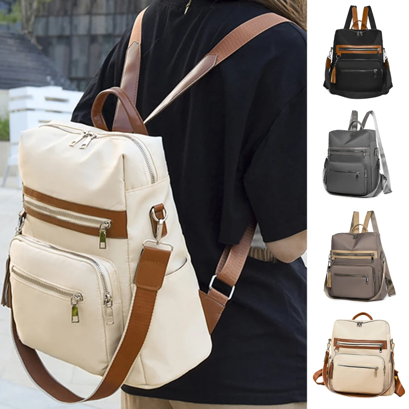 Women's Backpack Fashion Girl's Luxury Designer Back Pack Laptop Bags Simple and Atmospheric Solid Classic Soft Fabric Backpack
Women's Backpack Fashion Girl's Luxury Designer Back Pack Laptop Bags Simple and Atmospheric Solid Classic Soft Fabric Backpack