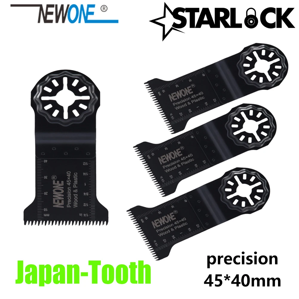 

NEWONE, совместимые с STARLOCK 45*40 мм, точные японские пилы Teech, Осциллирующие инструменты, многофункциональный инструмент для резки дерева/пластика