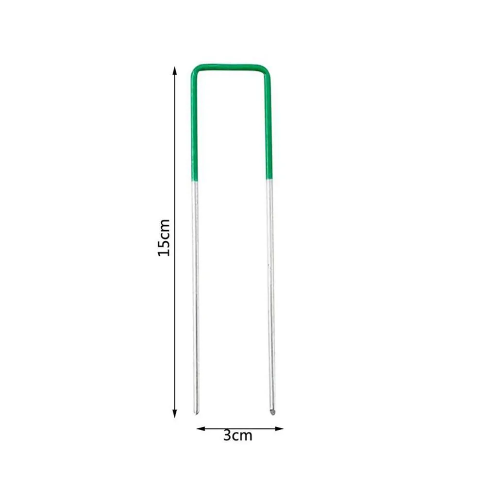 Pegs Staples Durable Galvanized U Shaped Staples for Landscape Protection Suitable for Bristle Barriers and Cables
Pegs Staples Durable Galvanized U Shaped Staples for Landscape Protection Suitable for Bristle Barriers and Cables