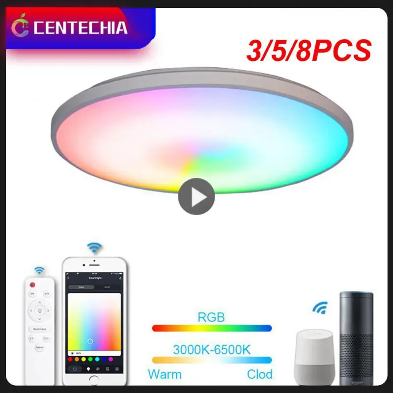 3/5/8PCS 30w Lighting Work With Alexa Google Home Voice Control Led Lights Modern App Remote Control Smart Home Bedroom Decor
3/5/8PCS 30w Lighting Work With Alexa Google Home Voice Control Led Lights Modern App Remote Control Smart Home Bedroom Decor