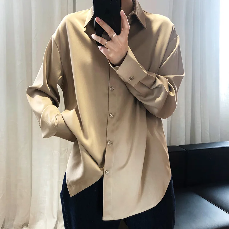 Women's Satin Chiffon Shirt Women 2023 Spring and Autumn Design Sense Niche Light Ripe Pure Color Drape Satin Blouse
Women's Satin Chiffon Shirt Women 2023 Spring and Autumn Design Sense Niche Light Ripe Pure Color Drape Satin Blouse