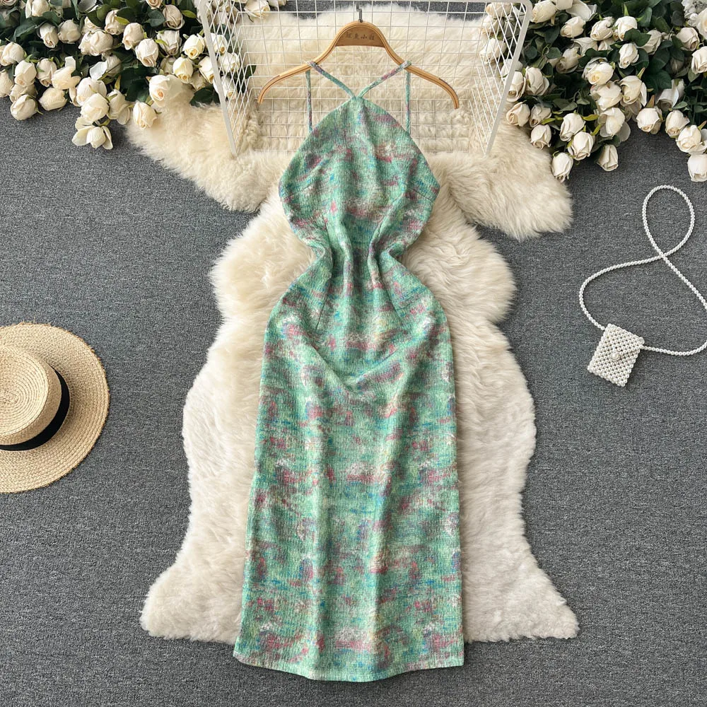 Japanese Sweet Print Women Dresses Vintage Elegant Spaghetti Strap Dress Korean Chic Office Lady A-Line Vestidos Femme
Japanese Sweet Print Women Dresses Vintage Elegant Spaghetti Strap Dress Korean Chic Office Lady A-Line Vestidos Femme