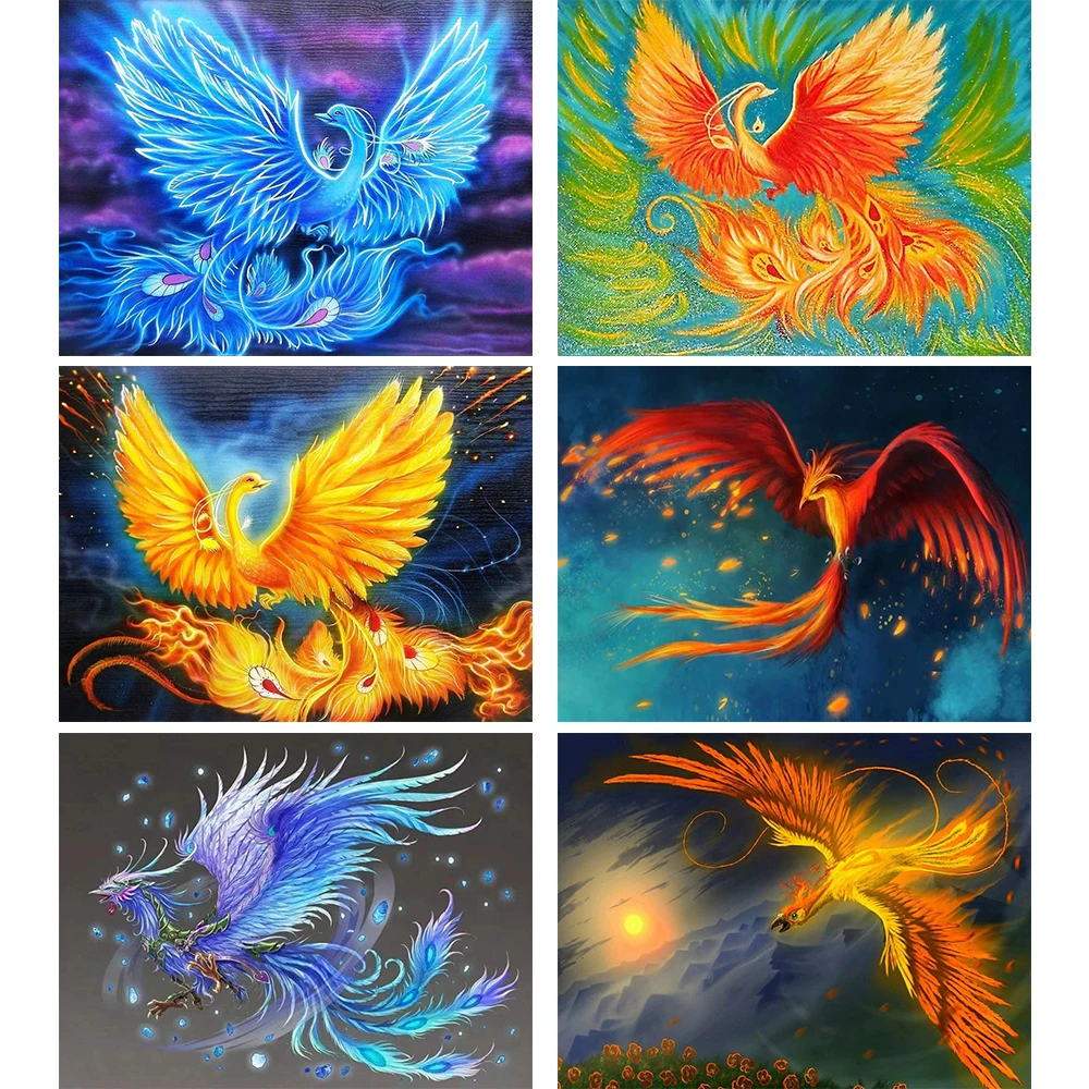 5D Diamond Painting Phoenix Diamond Art DIY Animal Diamond Embroidery Mosaic Cross Stitch Kit Home Decoration Gift 
5D Diamond Painting Phoenix Diamond Art DIY Animal Diamond Embroidery Mosaic Cross Stitch Kit Home Decoration Gift