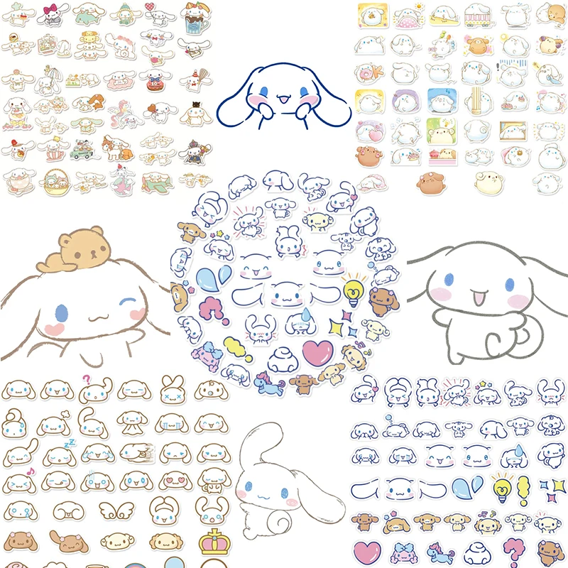 40PCS Kawaii Cinnamoroll Sticker Anime Cartoon Sanrios Colorful Waterproof Stickers Cute Girls Toys Laptop Car Diary Decorative
40PCS Kawaii Cinnamoroll Sticker Anime Cartoon Sanrios Colorful Waterproof Stickers Cute Girls Toys Laptop Car Diary Decorative