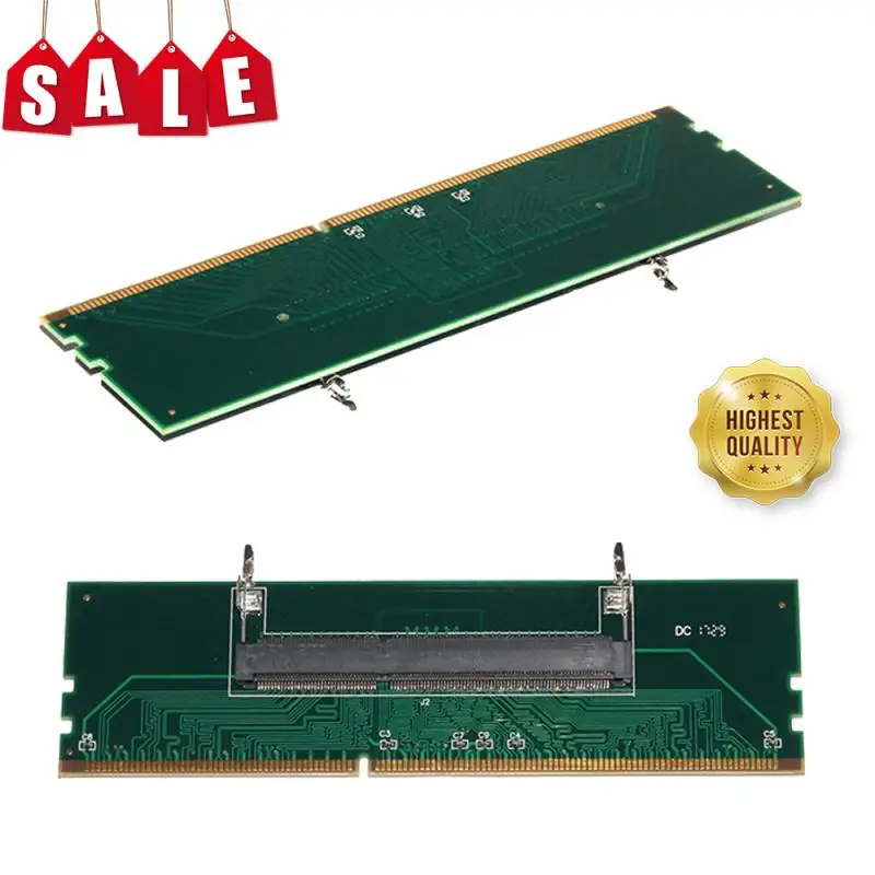 Memory Adapter The Adapter Card Laptop 200 Pin Internal Memory To Desktop DDR3 Adapter Practical Durable Portable Connector
Memory Adapter The Adapter Card Laptop 200 Pin Internal Memory To Desktop DDR3 Adapter Practical Durable Portable Connector