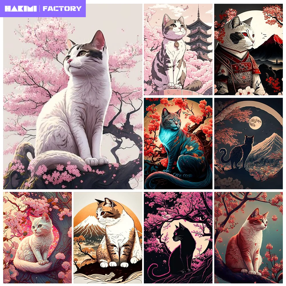 Japan Art Cat Moon Mount Fuji AB Diamond Painting New Arrivals Mosaic Full Square Round Drill Embroidery Personalized Gift Decor
Japan Art Cat Moon Mount Fuji AB Diamond Painting New Arrivals Mosaic Full Square Round Drill Embroidery Personalized Gift Decor