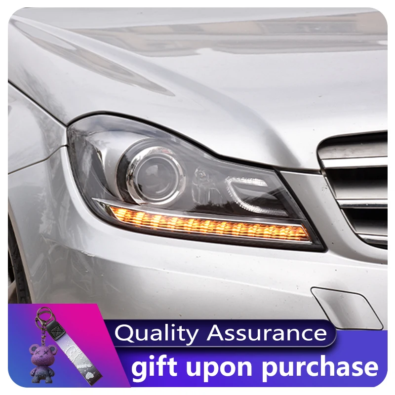 headlight For Benz W204 headlights 2011-2014 C180 C200 C260 led headlight led drl with Bi-Xenon Projector Lens
headlight For Benz W204 headlights 2011-2014 C180 C200 C260 led headlight led drl with Bi-Xenon Projector Lens
