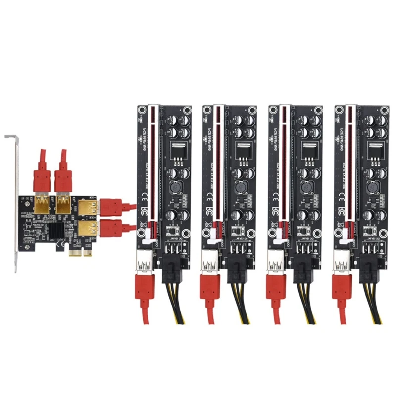 USB 3.0 Adapter Card Multiplier Hub Pci Express Riser Pcie X16 Riser Pci-e Pcie Riser Card 1 to 4 Great Performance
USB 3.0 Adapter Card Multiplier Hub Pci Express Riser Pcie X16 Riser Pci-e Pcie Riser Card 1 to 4 Great Performance
