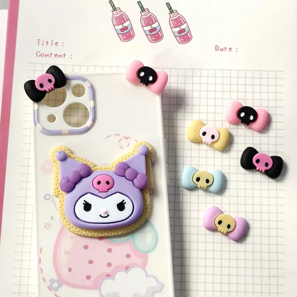 10 шт. кавайные звезды Kuromi из смолы Sanrioed аниме мультфильм шпилька аксессуары лук из смолы декоративные игрушки DIY подарок 
10 шт. кавайные звезды Kuromi из смолы Sanrioed аниме мультфильм шпилька аксессуары лук из смолы декоративные игрушки DIY подарок