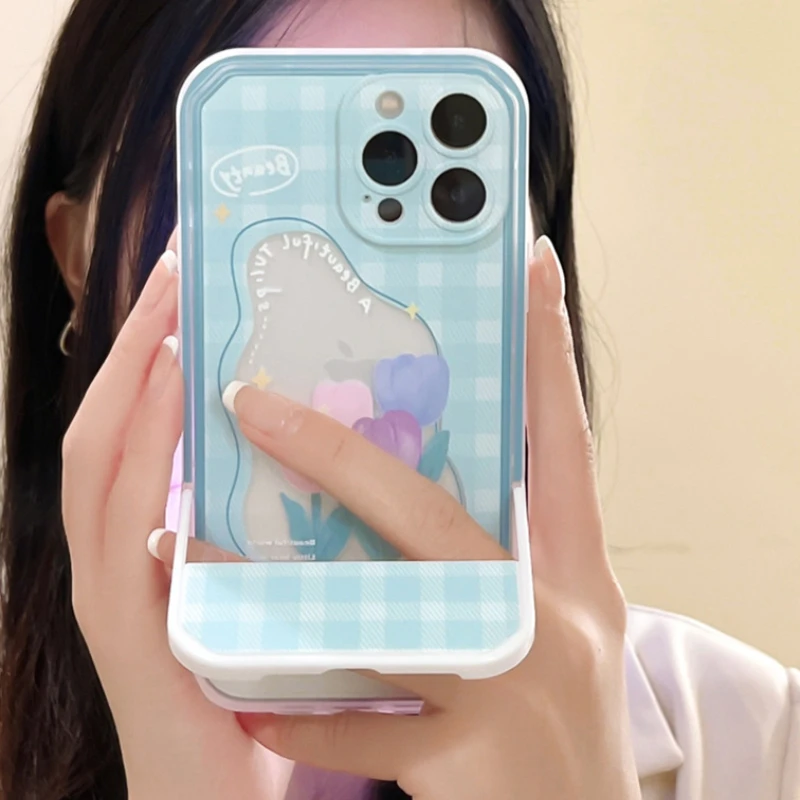 Cartoon Flowers Holder Stand Transparent Phone Case For iPhone 13 12 Pro Max 11 7 8Plus X XS XR Max Invisible Bracket Soft Cover
Cartoon Flowers Holder Stand Transparent Phone Case For iPhone 13 12 Pro Max 11 7 8Plus X XS XR Max Invisible Bracket Soft Cover