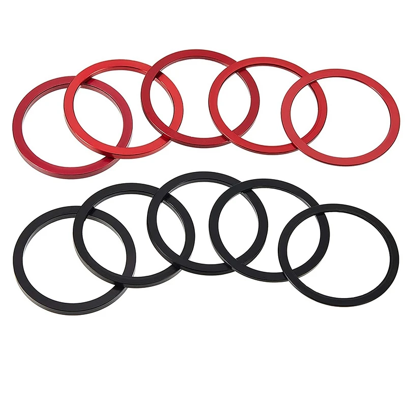 10 Pieces Bike 7 8 9 10 11 Speed Cassette Steering Wheel Hub Spacers 1Mm 1.5Mm 2Mm 2.5Mm 3Mm Crank Washer (Black, Red)
10 Pieces Bike 7 8 9 10 11 Speed Cassette Steering Wheel Hub Spacers 1Mm 1.5Mm 2Mm 2.5Mm 3Mm Crank Washer (Black, Red)