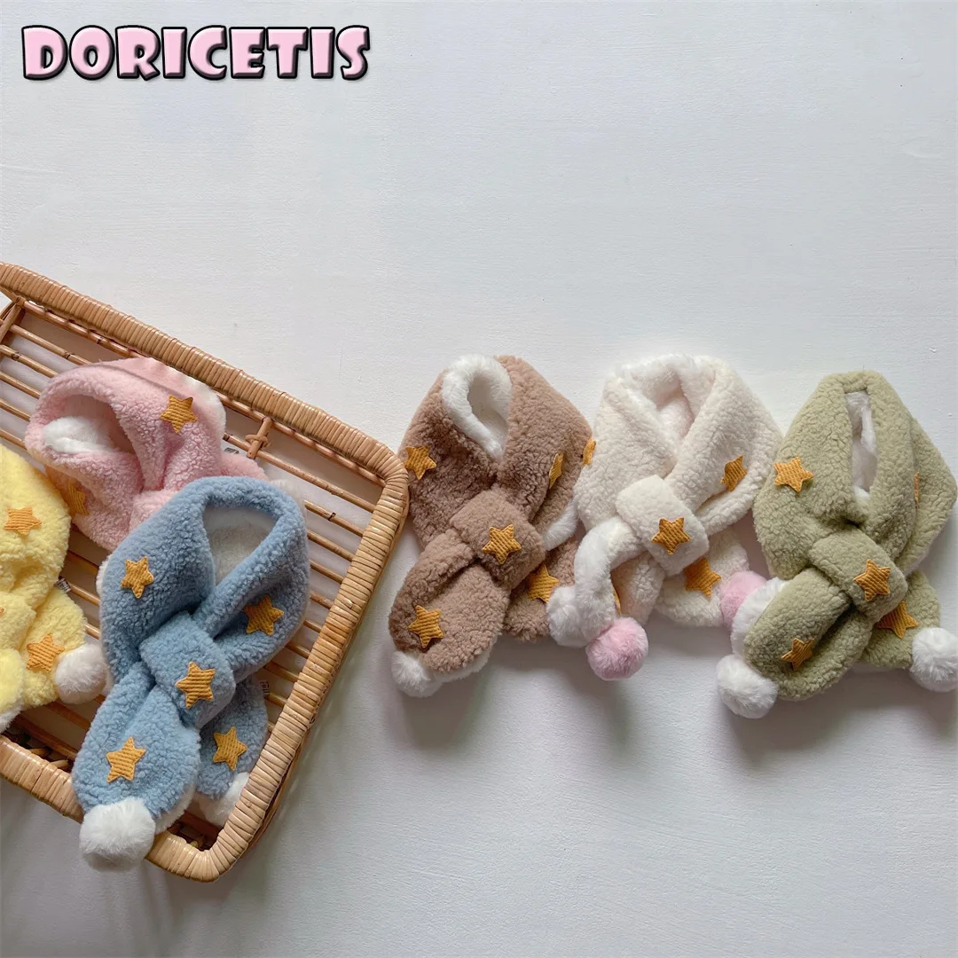 Шарф для новорожденных, удобный плюшевый милый мультяшный Звездный мягкий приятный для кожи Зимний уличный ветрозащитный сохраняющий тепл...
Шарф для новорожденных, удобный плюшевый милый мультяшный Звездный мягкий приятный для кожи Зимний уличный ветрозащитный сохраняющий тепл...