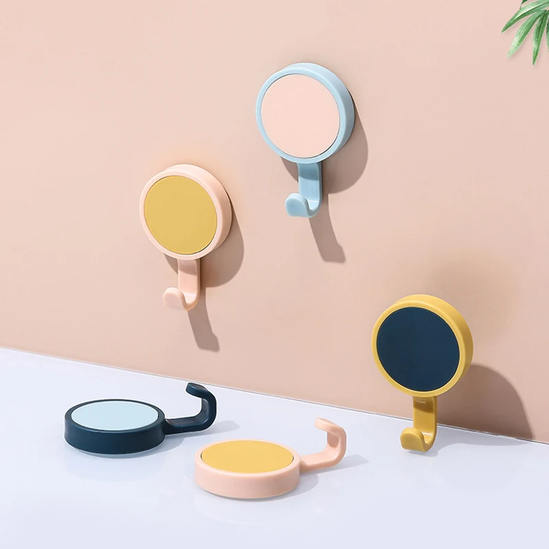 3Pcs Nail-free Hooks Non-Marking Hook Rotary Hook Contrast Color Wall 360-degree Rotatable Strong Adhesion For Kitchen Bathroom
3Pcs Nail-free Hooks Non-Marking Hook Rotary Hook Contrast Color Wall 360-degree Rotatable Strong Adhesion For Kitchen Bathroom